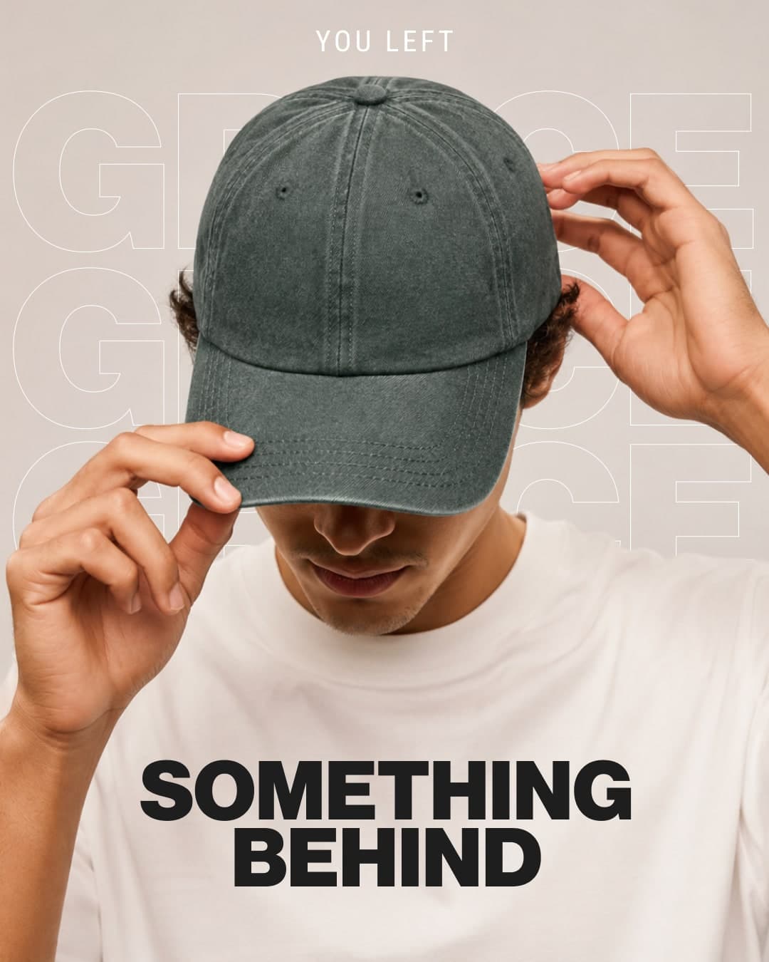 Email da GRACE Headwear — Carrinho abandonado