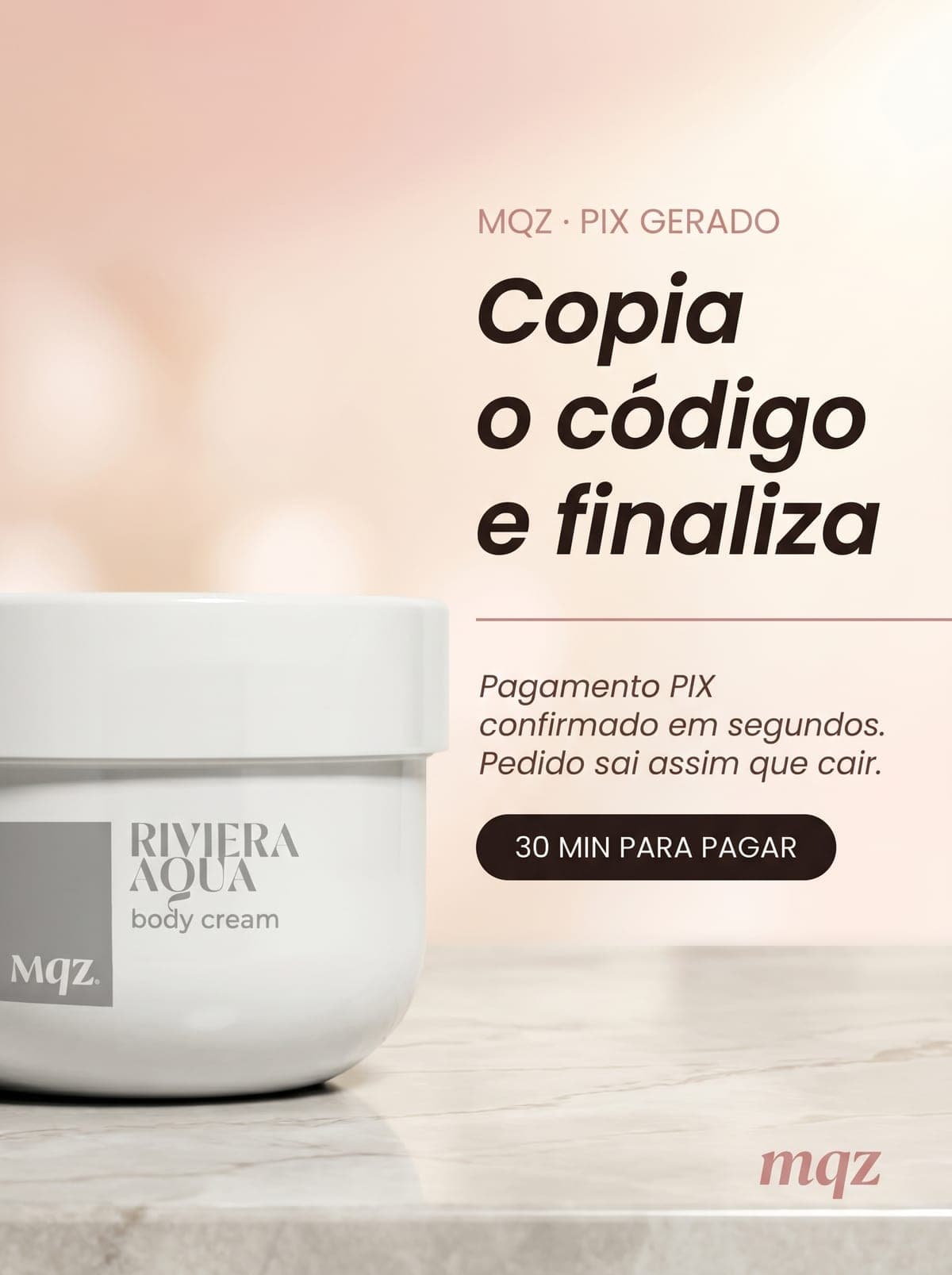 Email da Marquezaz — Pix pendente