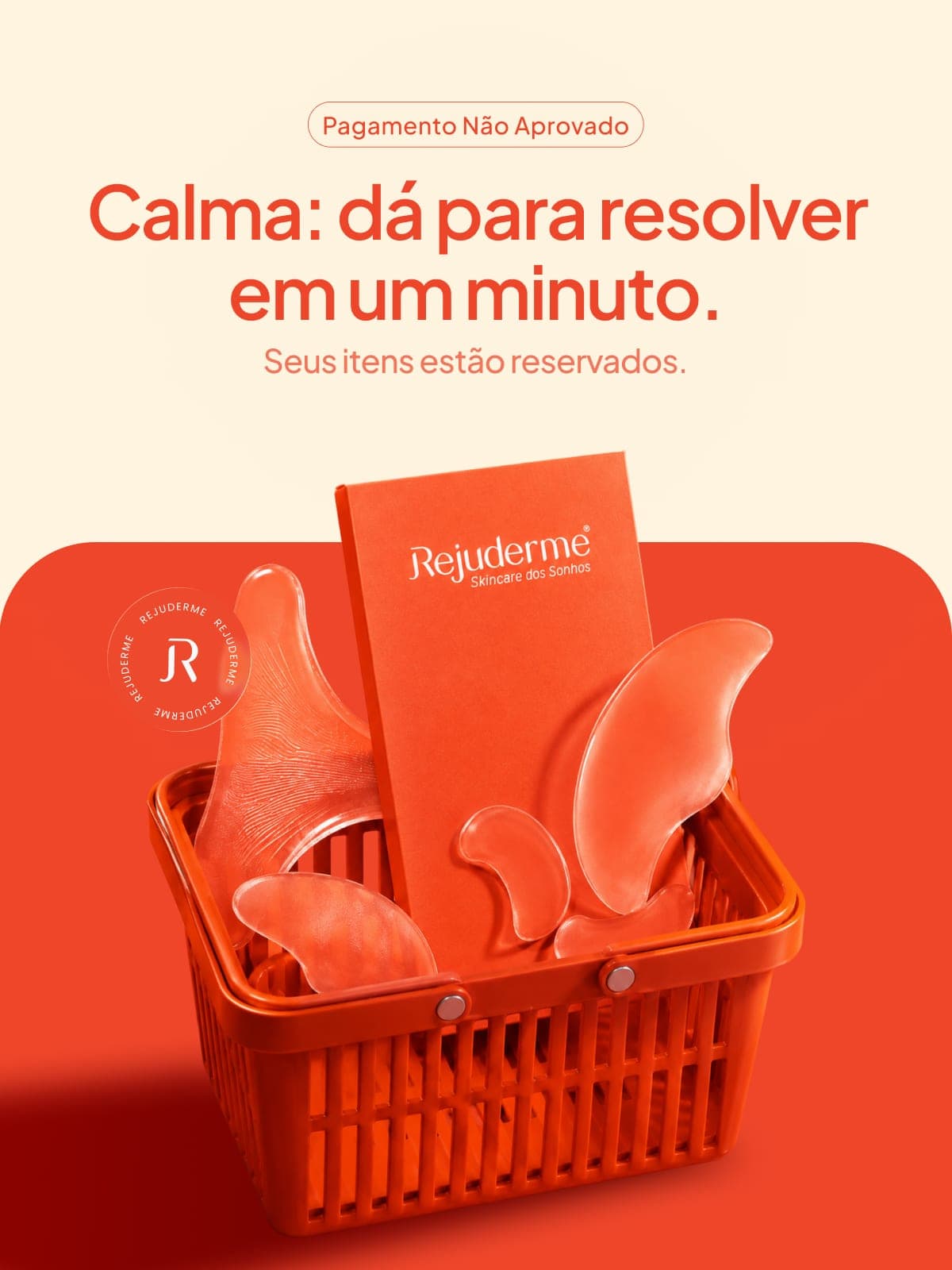 Email da Rejuderme — Pagamento recusado